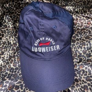 Y2k King of Beers Budweiser Baseball Cap
